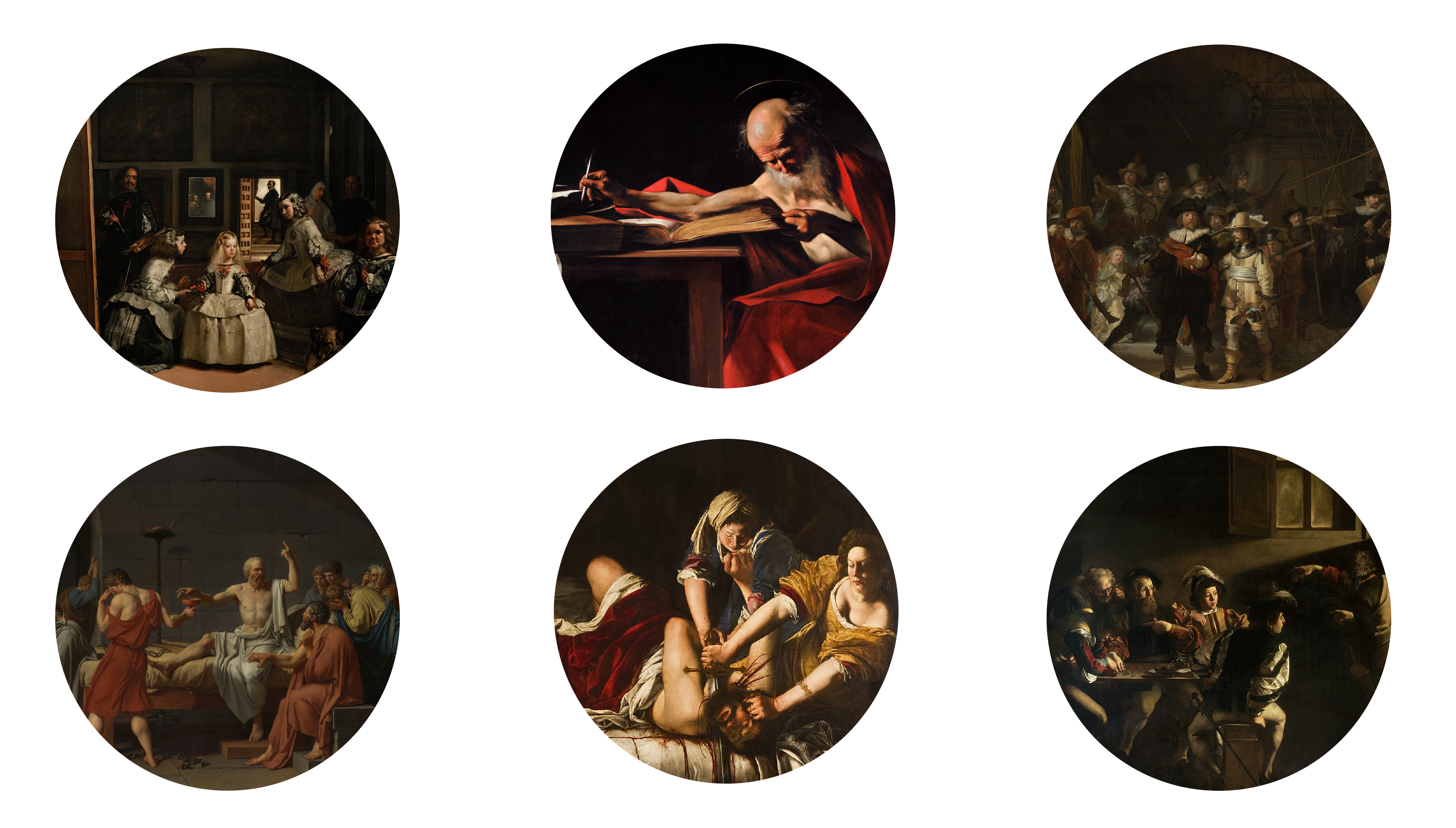 baroquepaintingswithdramaticnarrativescenes